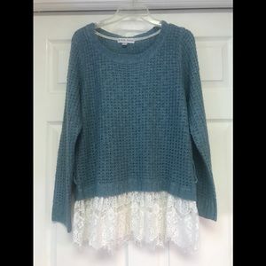 Ladies lace sweater